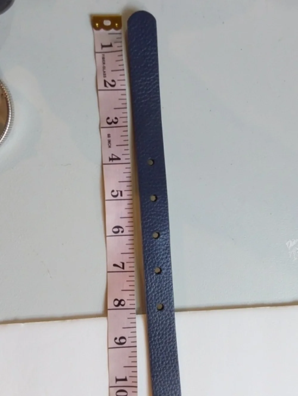 Kate Spade|Gold Metallic/Navy Reversible Women’s Thin Belt Gold Spade Buckle OS